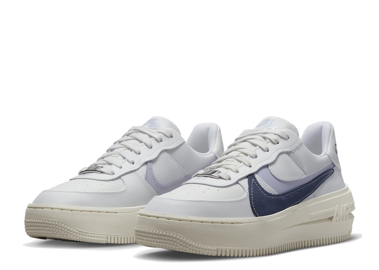 Nike Air Force 1 PLT.AF.ORM White Lavender (Women's) - photo 2