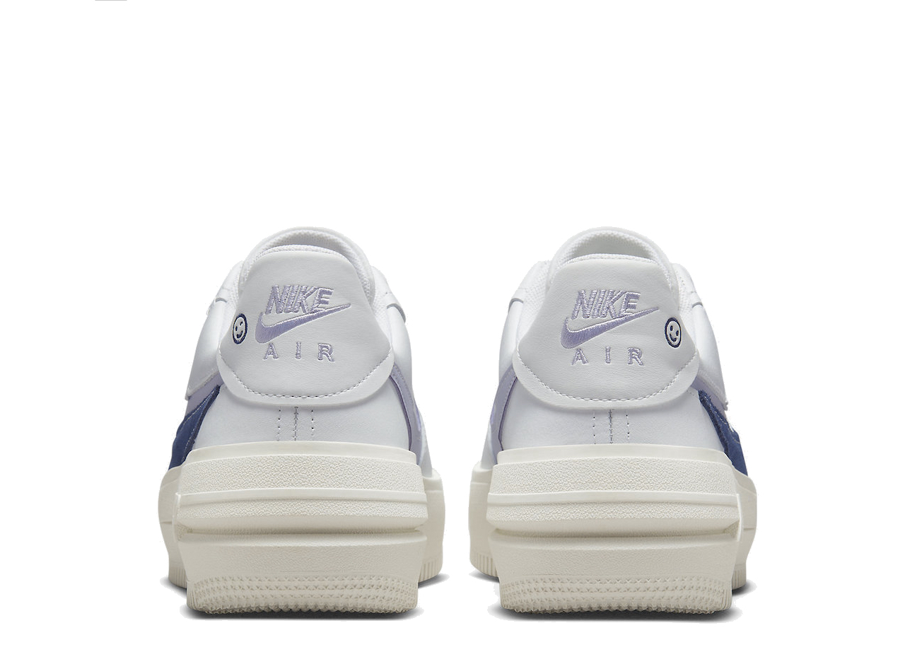 Nike Air Force 1 PLT.AF.ORM White Lavender (Women's) - photo 3