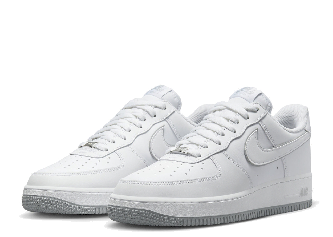 Nike Air Force 1 '07 Low White Wolf Grey Sole - photo 2