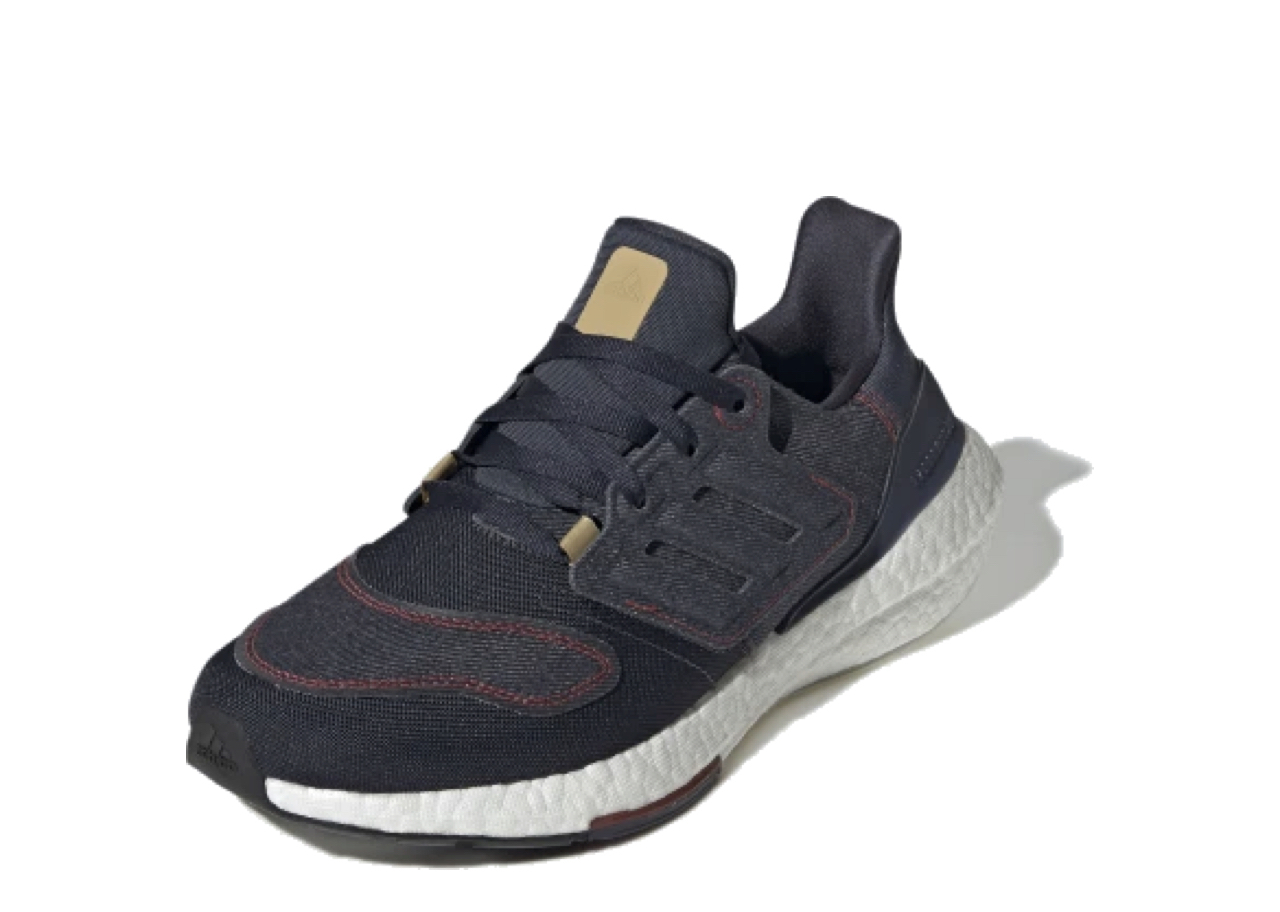 Adidas Ultra Boost 22 Denim Shadow Navy Vivid Red - photo 2