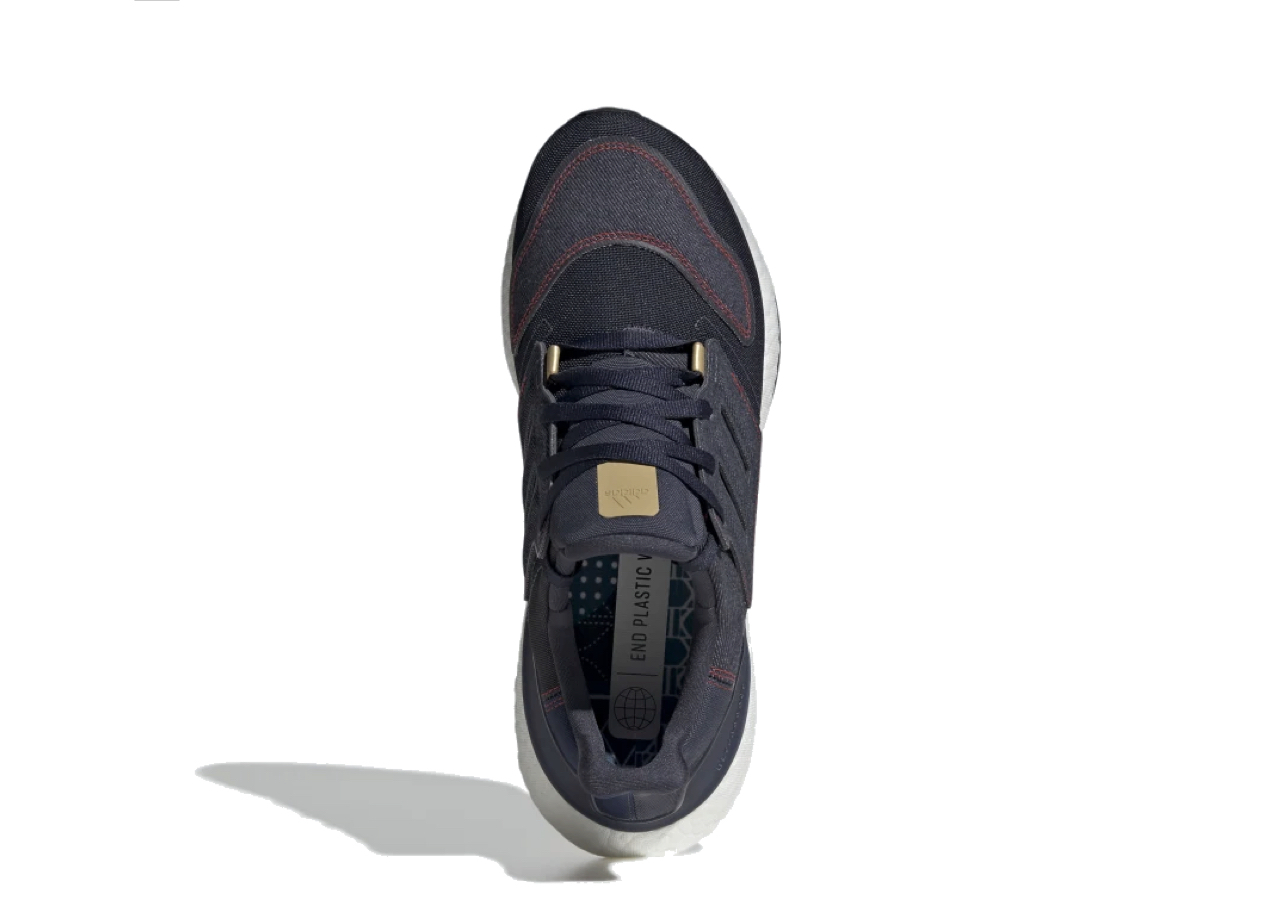 Adidas Ultra Boost 22 Denim Shadow Navy Vivid Red - photo 3