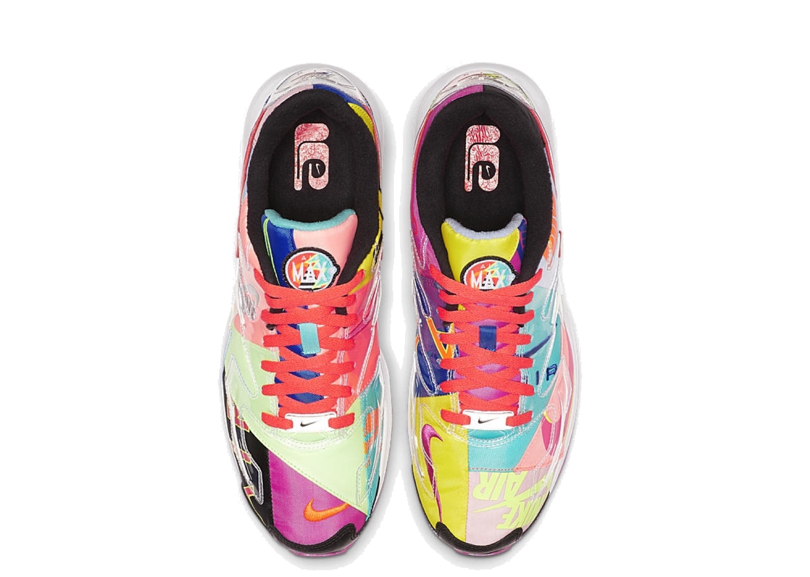 Nike Air Max 2 Light Atmos Black Bright Crimson DUPE - photo 3