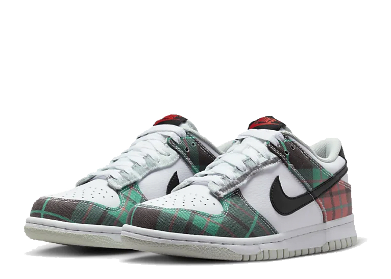 Nike Dunk Low Tartan Plaid (Grade School) - photo 2