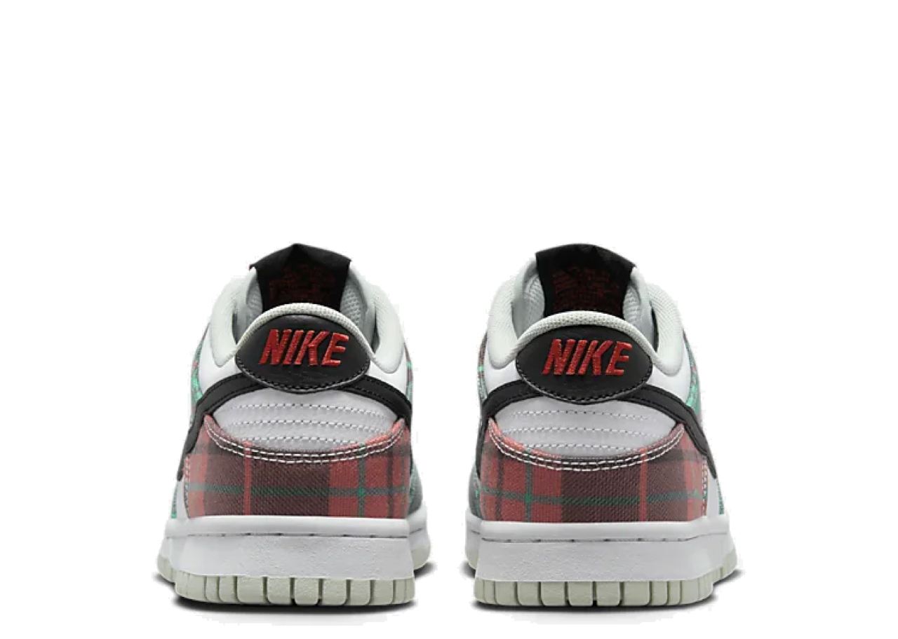 Nike Dunk Low Tartan Plaid (Grade School) - photo 3
