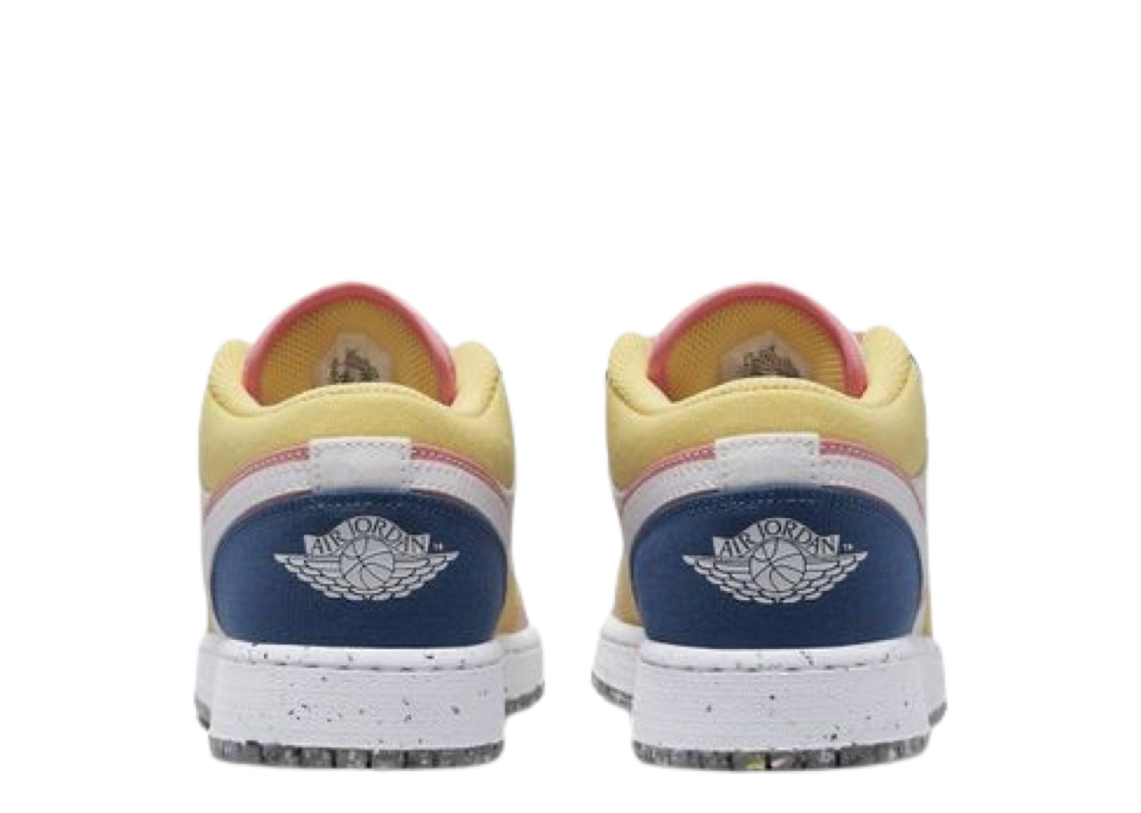 Air Jordan 1 Low Multi Canvas (Grade School) - photo 3