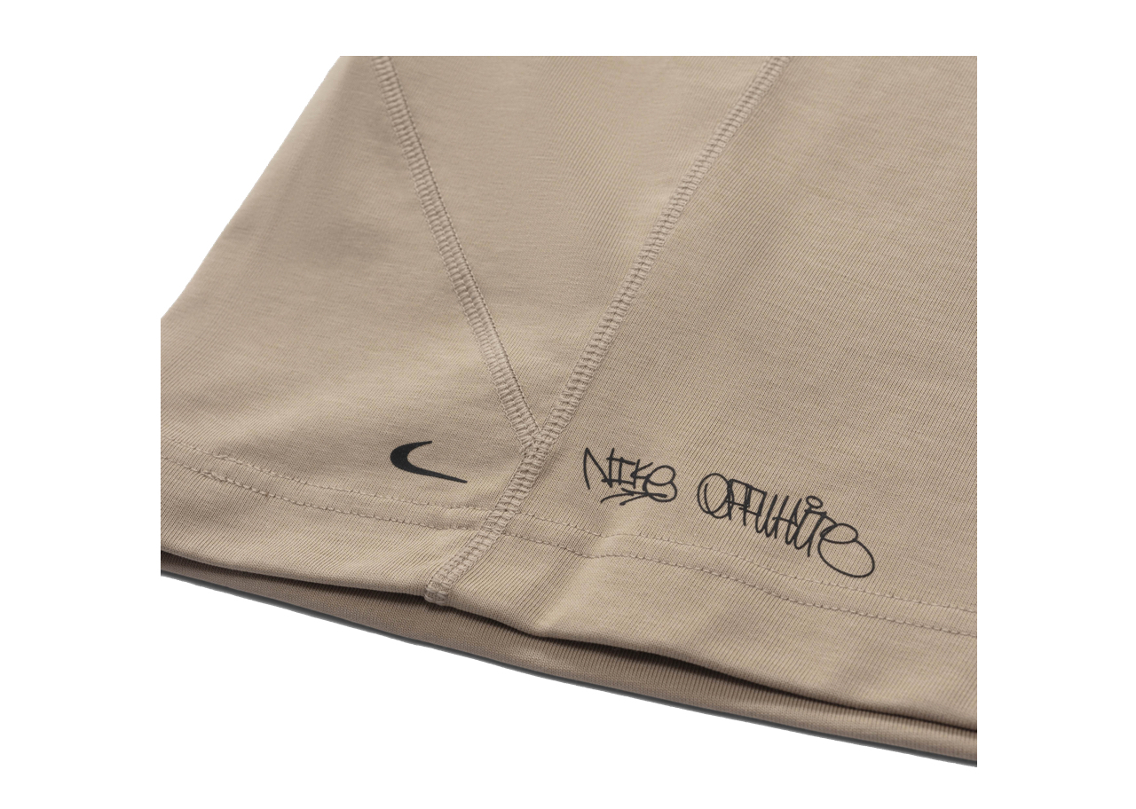 Off White x Nike 005 Tshirts Beige - photo 4