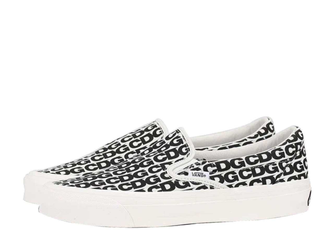 Vans Vault Slip-On LX Comme des Garcons White Black - photo 2