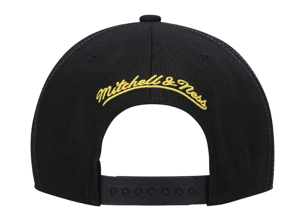 Mitchell & Ness Black Denver Nuggets Hype Type Snapback Hat (M) - photo 4