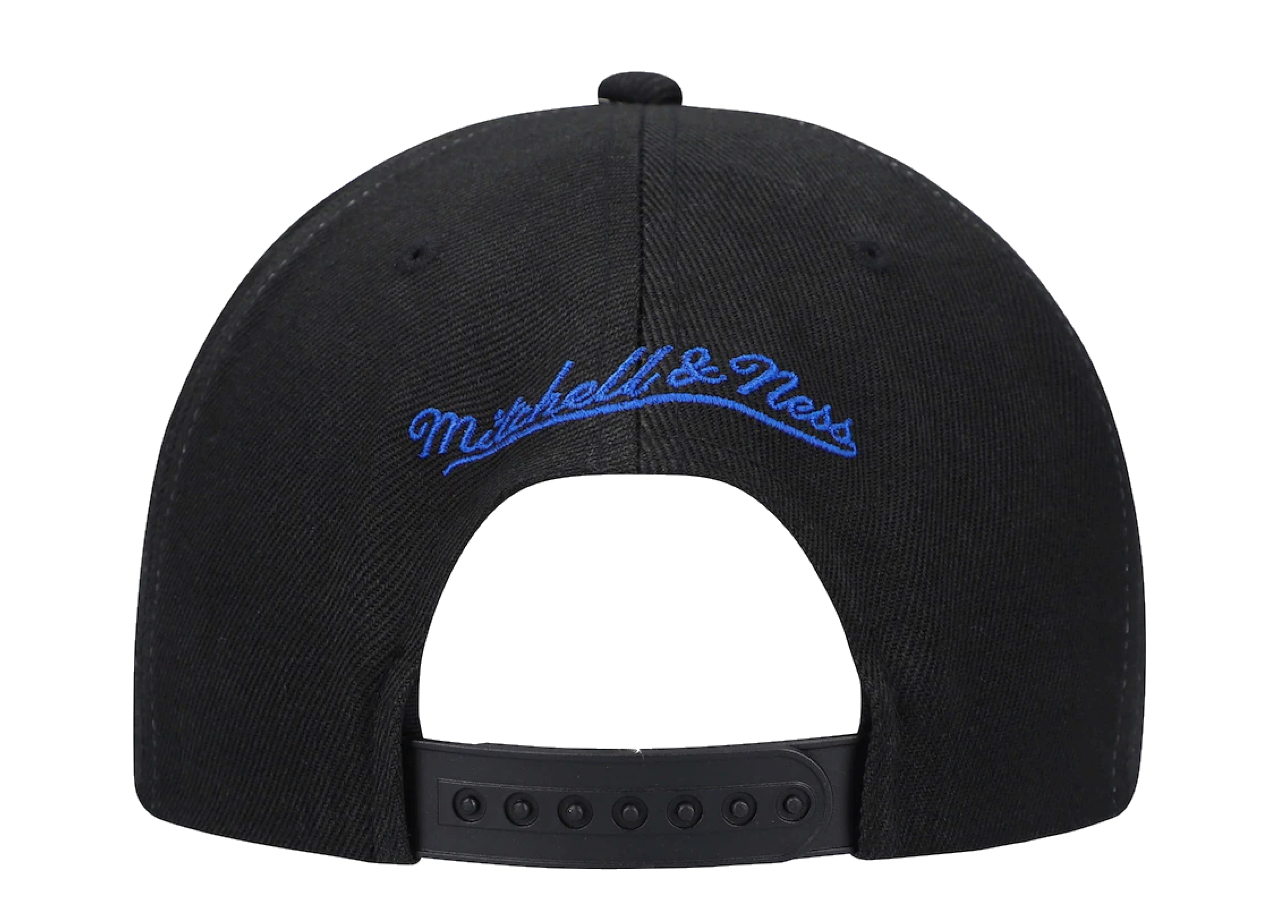 Mitchell & Ness Philadelphia 76ers Hype Type Snapback Hat Black - photo 3