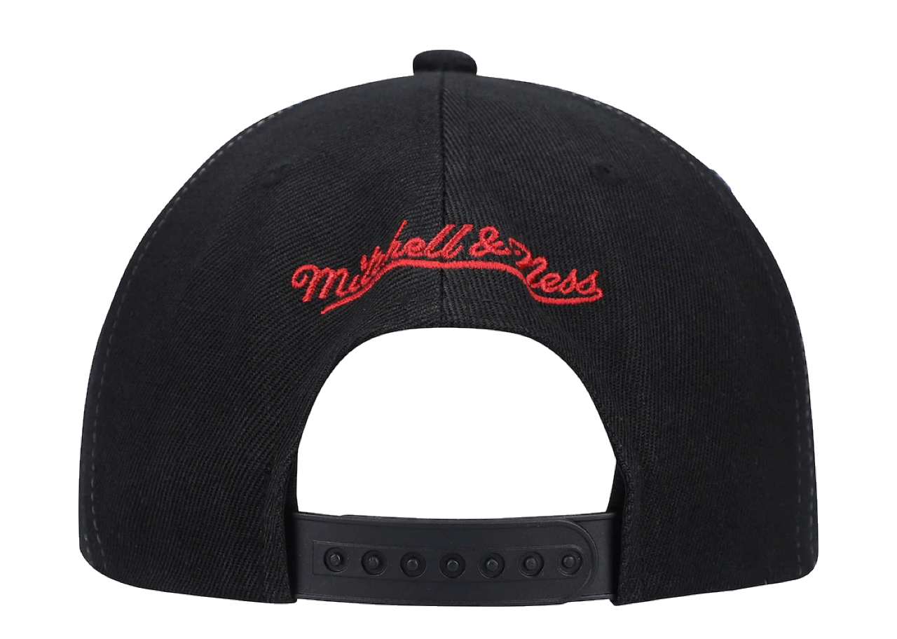 Mitchell & Ness Toronto Raptors Hype Type Snapback Hat Black (M) - photo 3