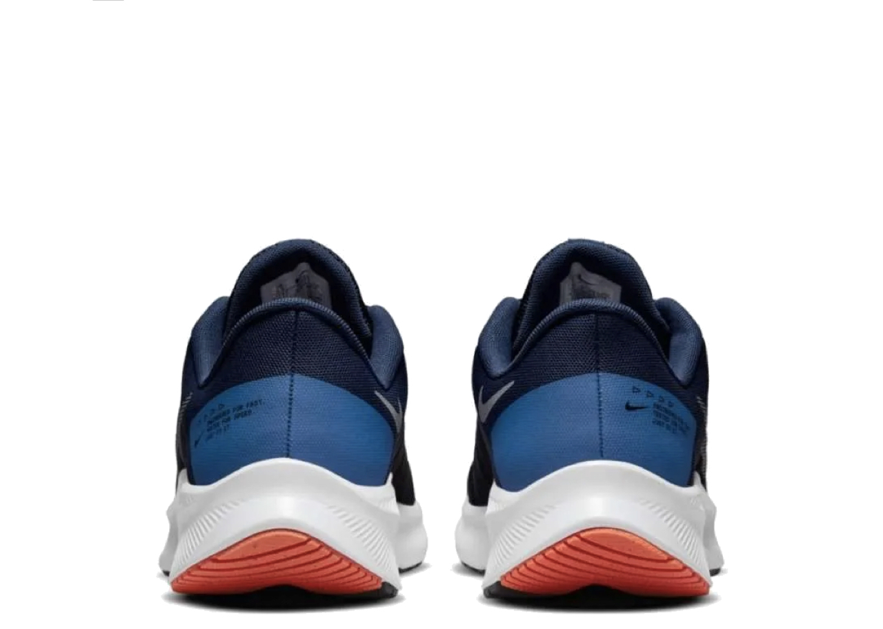 Nike Quest 4 Black Blue Red - photo 3