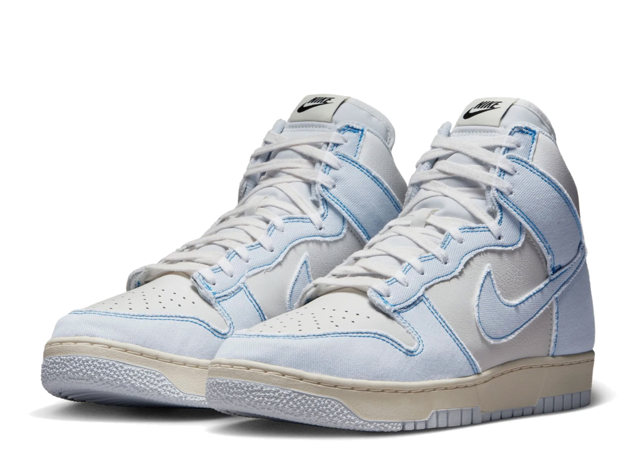Nike Dunk High 1985 Blue Denim - photo 2