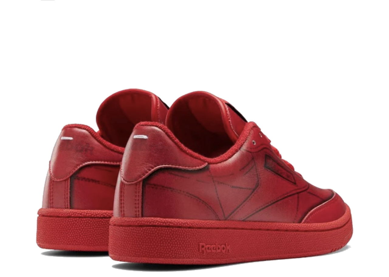 Reebok Club C TL Maison Margiela Vector Red - photo 3