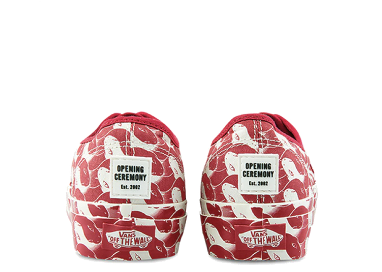 Vans Authentic Opening Ceremony Red Snake - photo 3