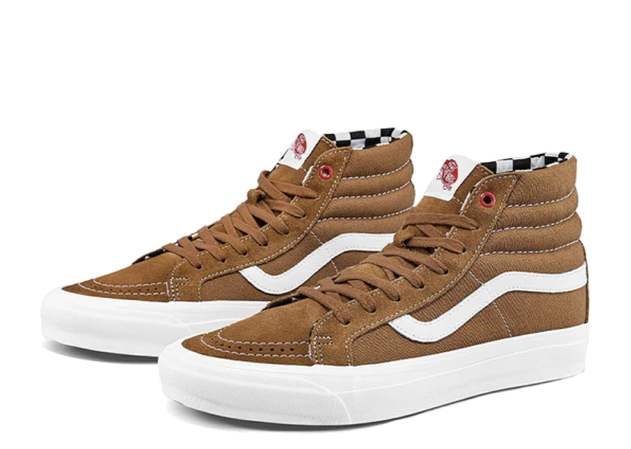 Vans Sk8-Hi OG LX Ray Barbee Leica Light Brown - photo 2