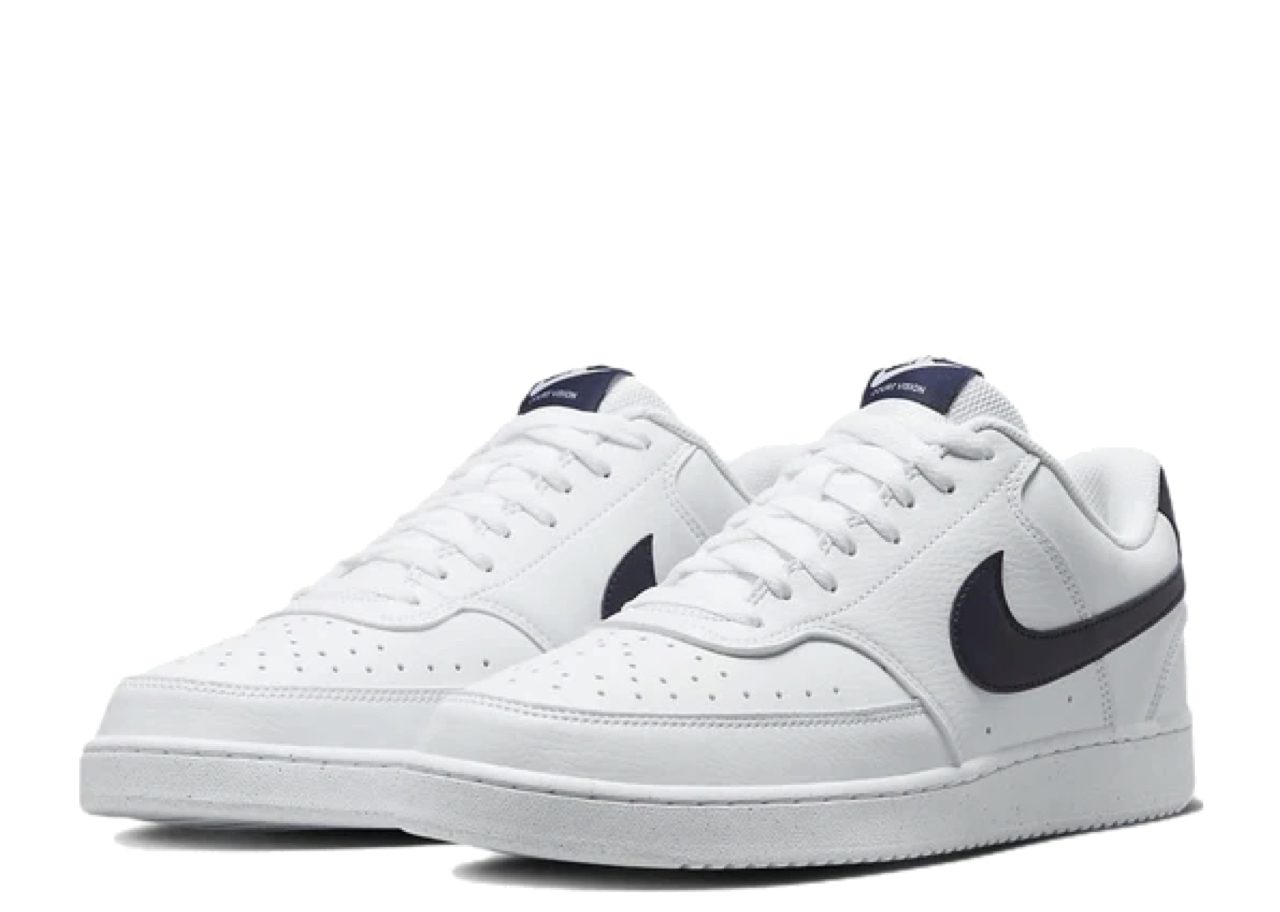 Nike Court Vision Low NN White Midnight Navy - photo 2