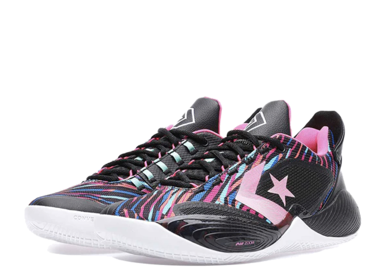 Converse All-Star Basketball Shift Low Black Neon Pink - photo 2