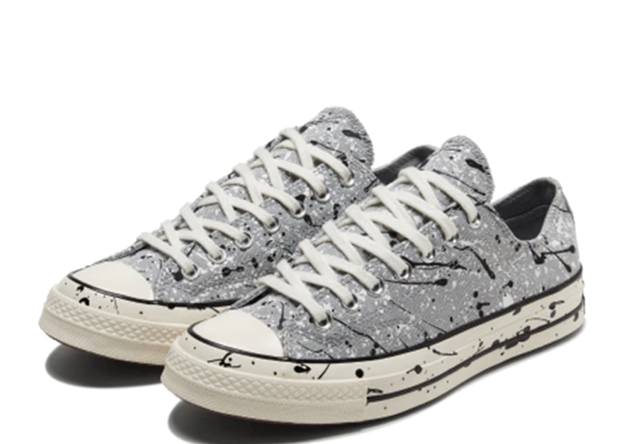 Converse Chuck Taylor All-Star 70's Ox Archive Paint Splatter Grey - photo 2