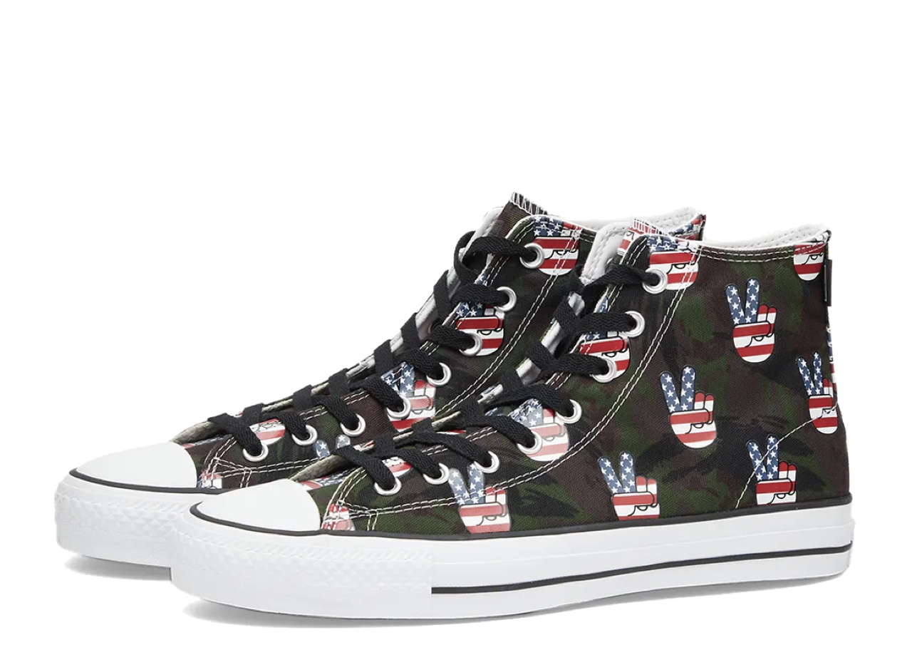 Converse Chuck Taylor All-Star Pro High Camo Peace - photo 2