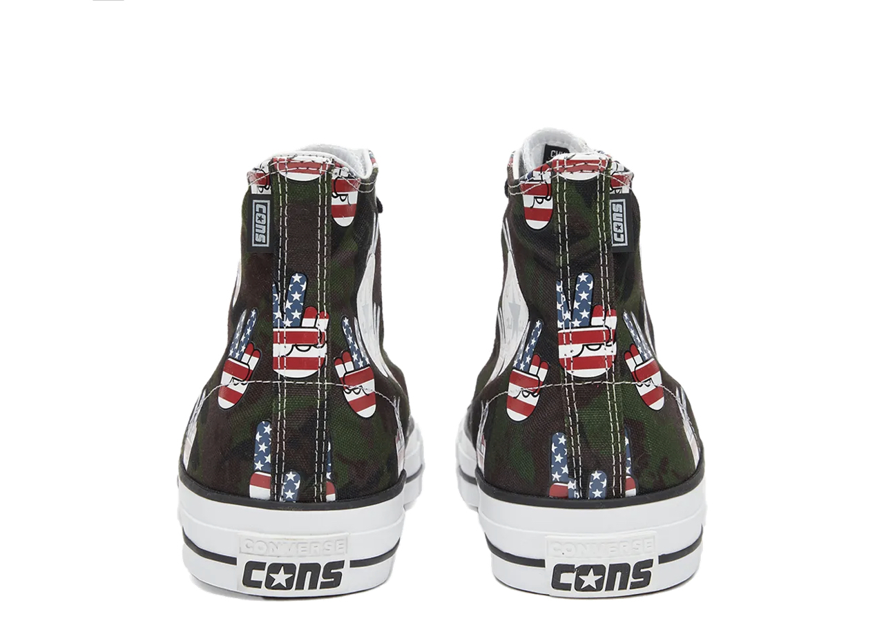 Converse Chuck Taylor All-Star Pro High Camo Peace - photo 3