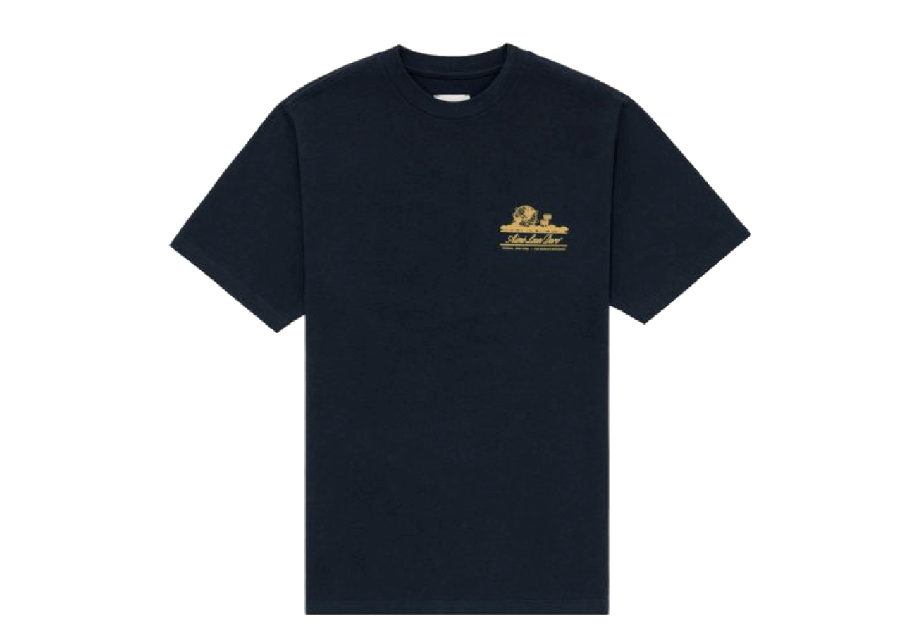 Aime Leon Dore Unisphere Short-Sleeve Tee Navy