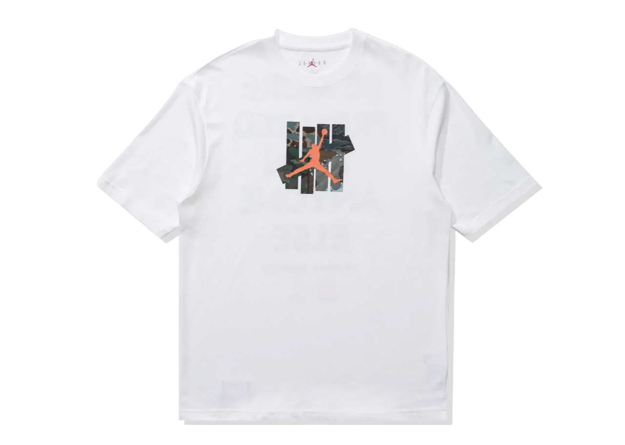 Jordan x Undefeated Strikes Tee White