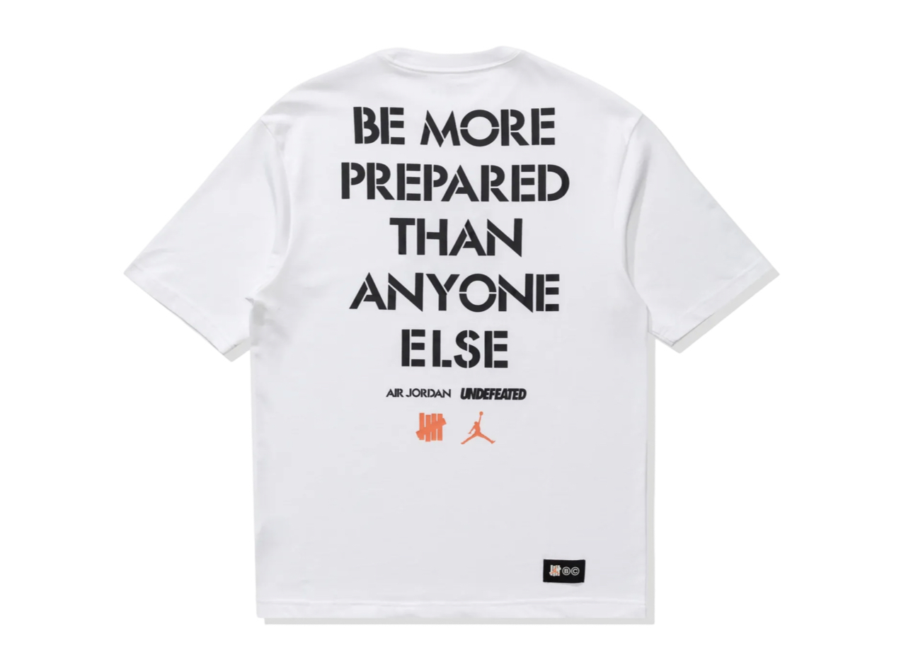 Jordan x Undefeated Strikes Tee White - photo 2