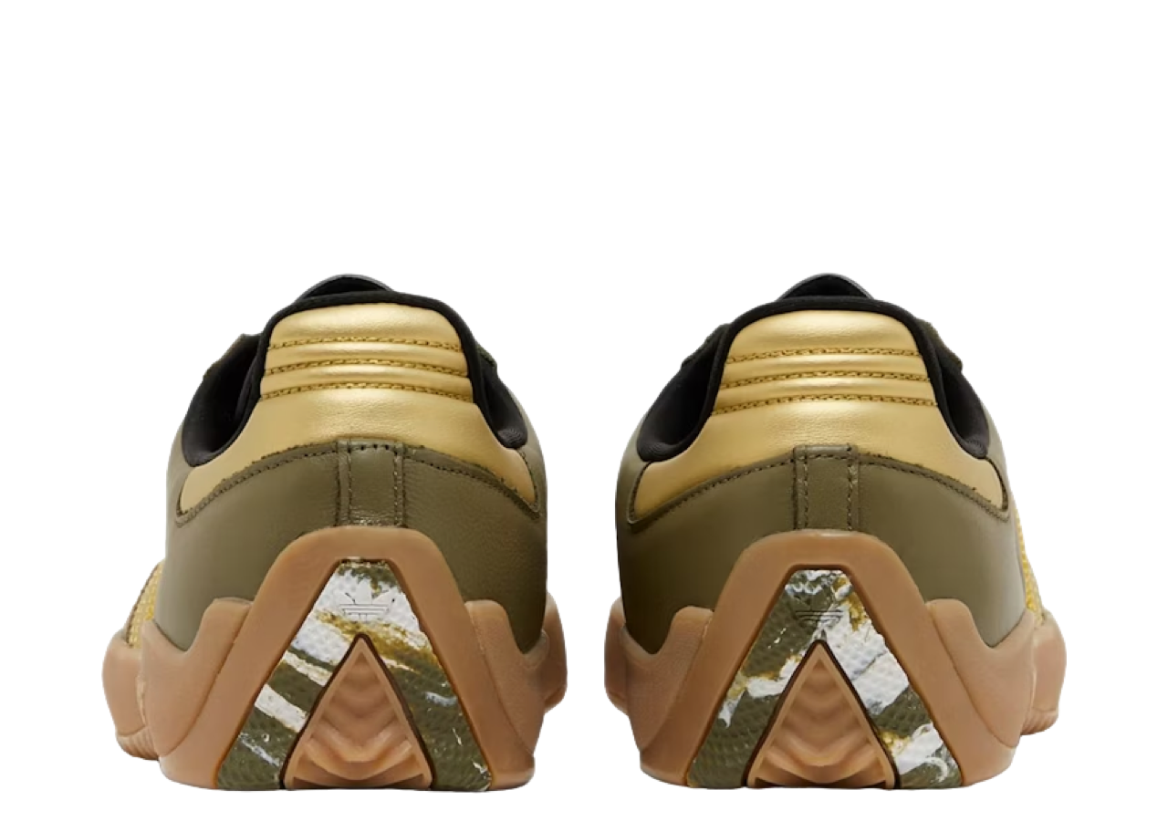 Adidas Puig Samba x Palace Olive Gold - photo 3