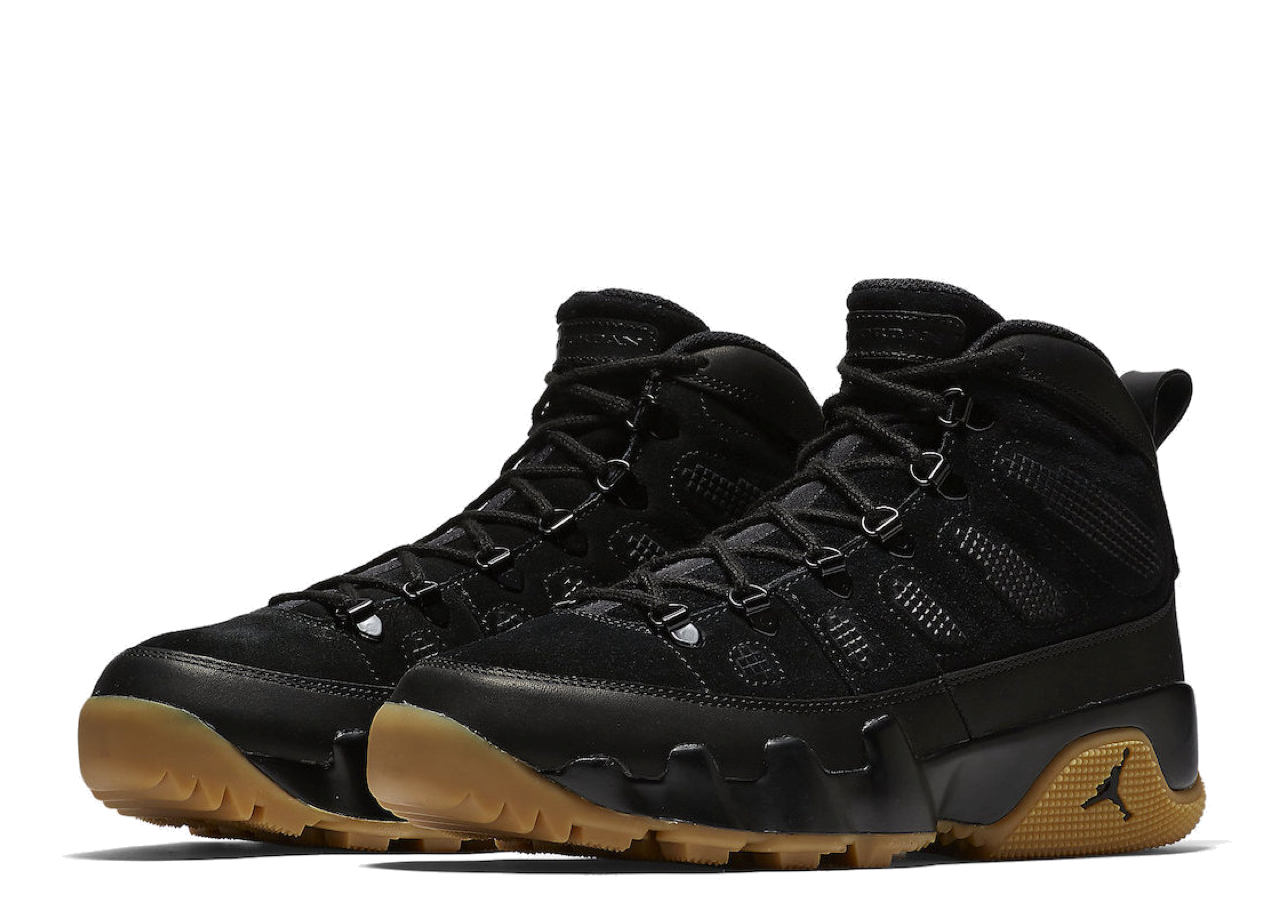 Air Jordan 9 Retro Boot Black Gum - photo 2