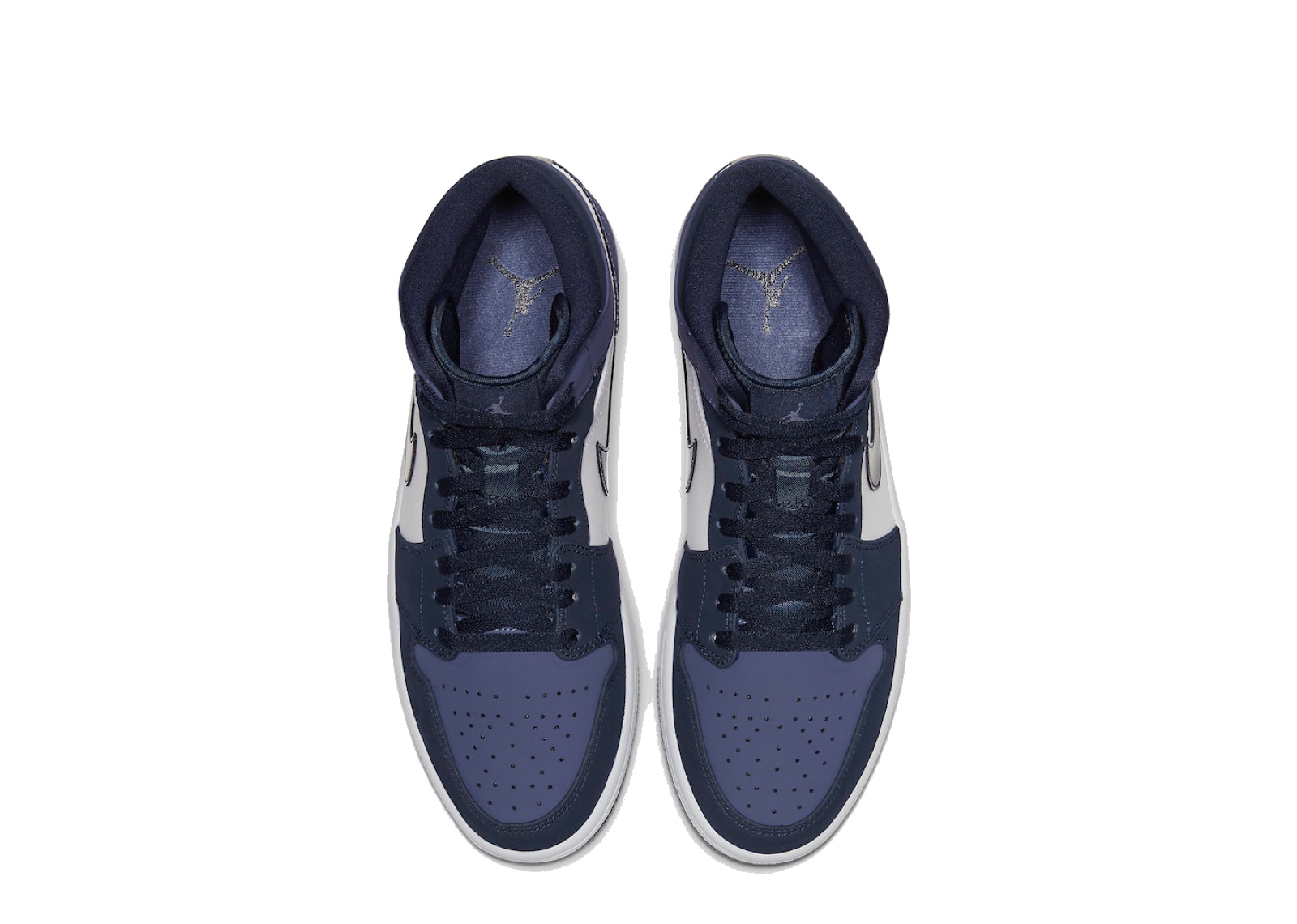 Air Jordan 1 Mid Obsidian Sanded Purple - photo 3