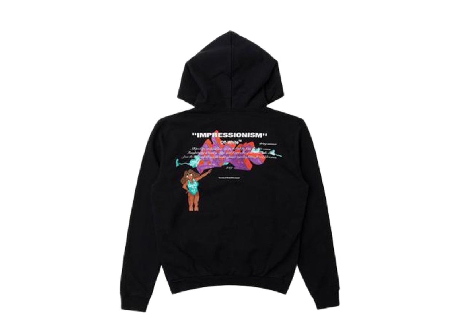 Off-White Dondi White Woman Zip Up Hoodie - photo 2