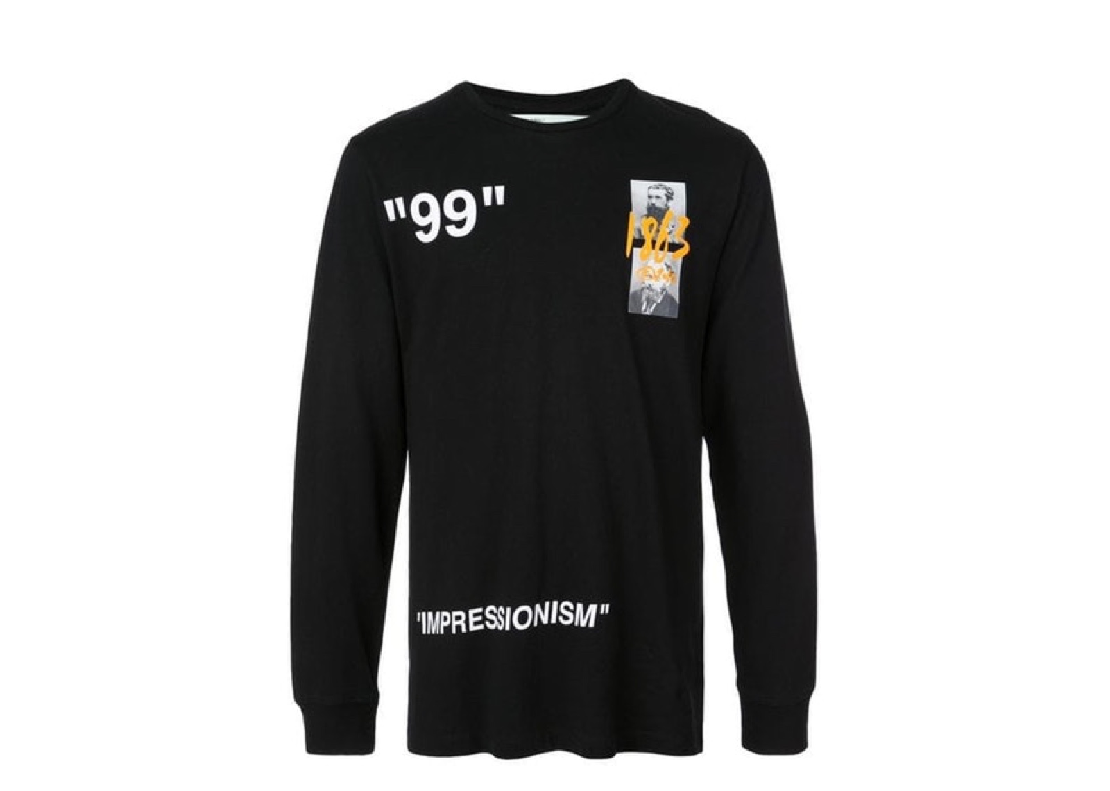 Off-White Summer Graphic Print L/S T-Shirt 