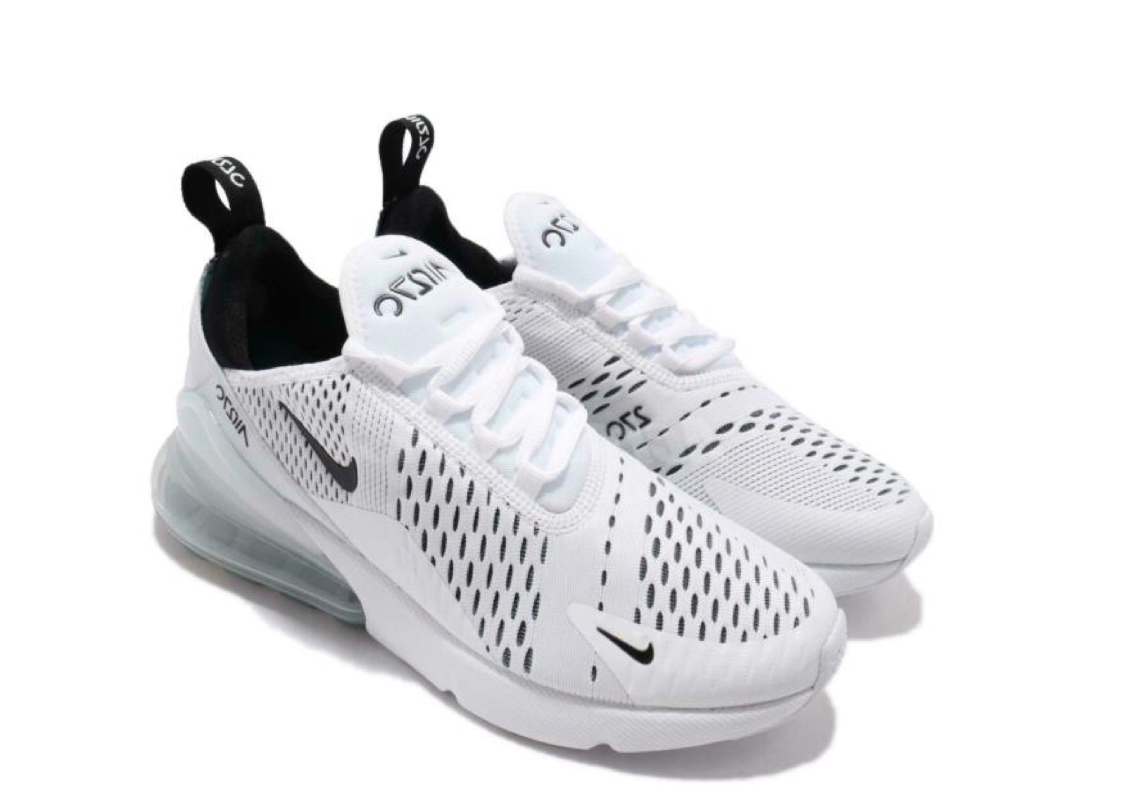 Nike Air Max 270 White Black (Women's) - photo 2