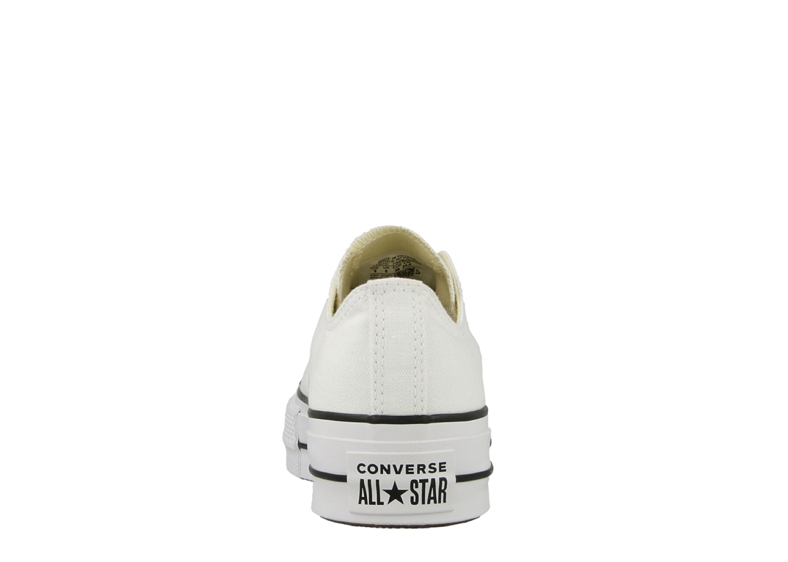 Converse Chuck Taylor All-Star Lift Ox White Black (Women's) - photo 4