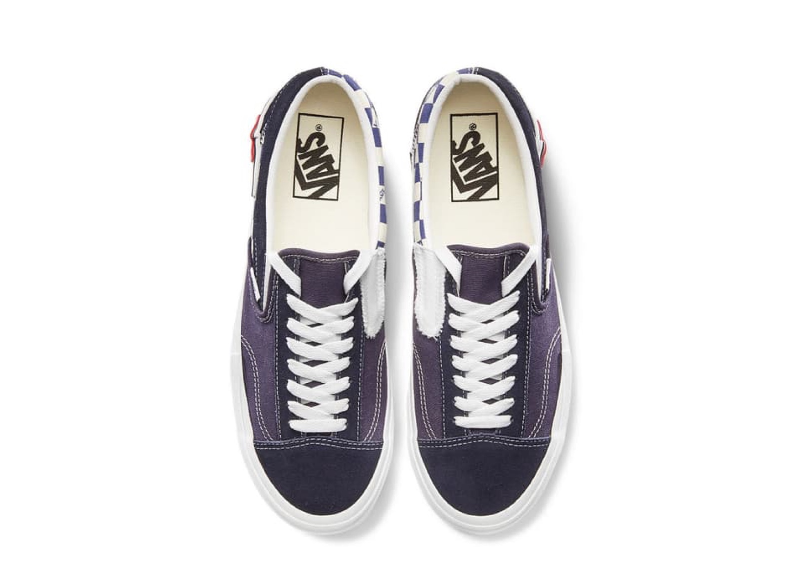 Vans Slip-On Cap Checkerboard Navy - photo 2