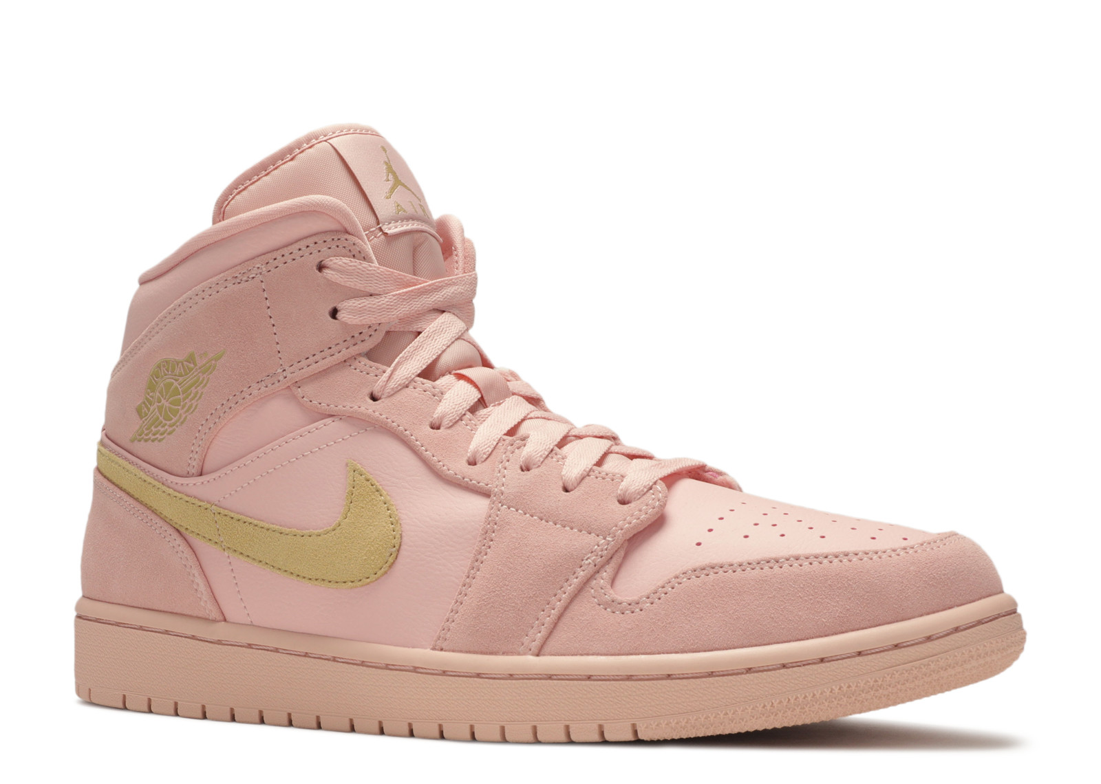 Air Jordan 1 Mid Coral Gold - photo 2