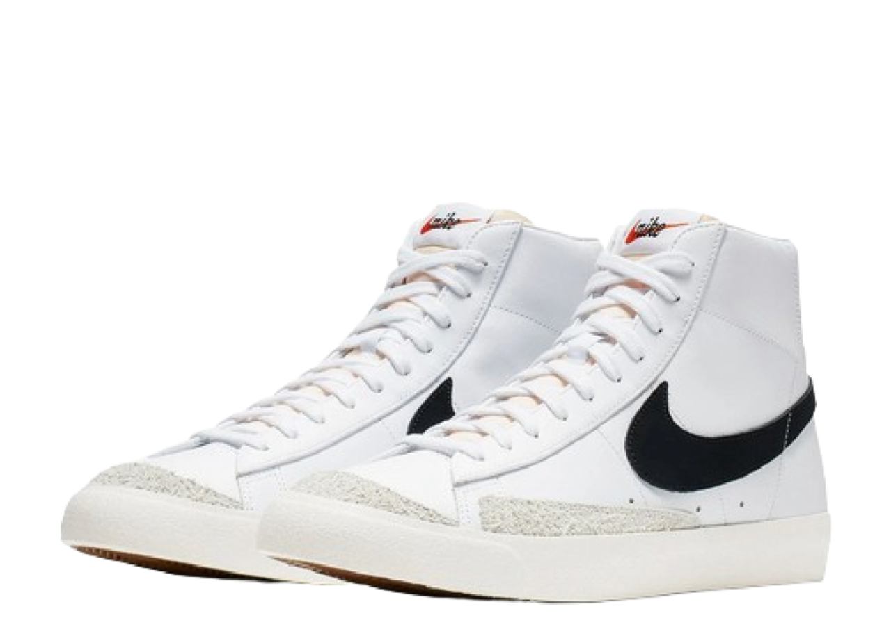 Nike Blazer Mid '77 Vintage White Black (2019) - photo 2