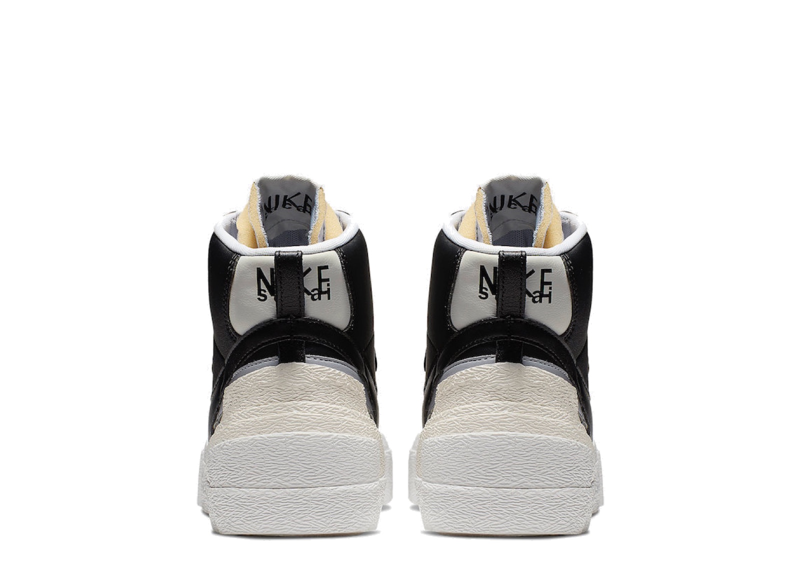 Nike Blazer Mid Sacai Black Grey - photo 3