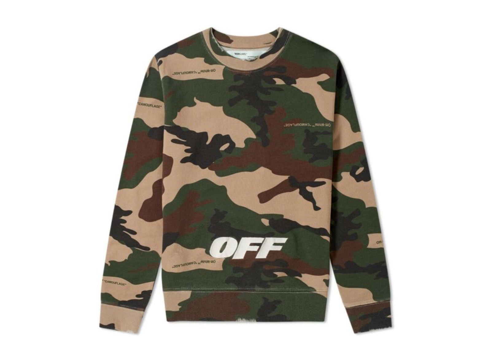 Camo Crewneck FW18