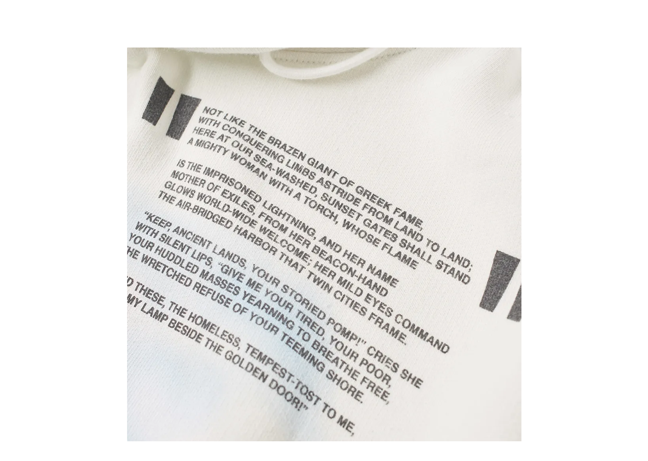 Off-White Liberty Hoodie White - photo 5