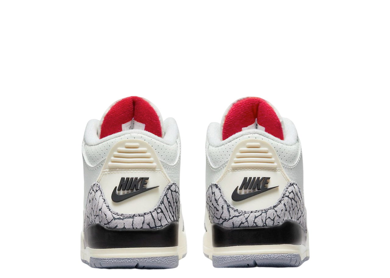 Air Jordan 3 Retro White Cement Reimagined (Pre-School) - photo 3