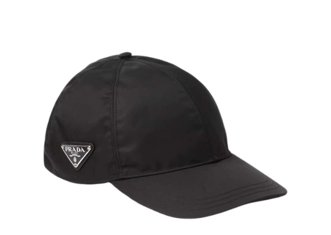 Prada Re-Nylon Triangle Logo Baseball Cap  - photo 2