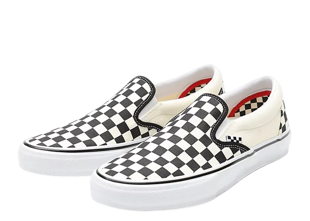 Vans Skate Slip-On Checkerboard Black Off White - photo 2