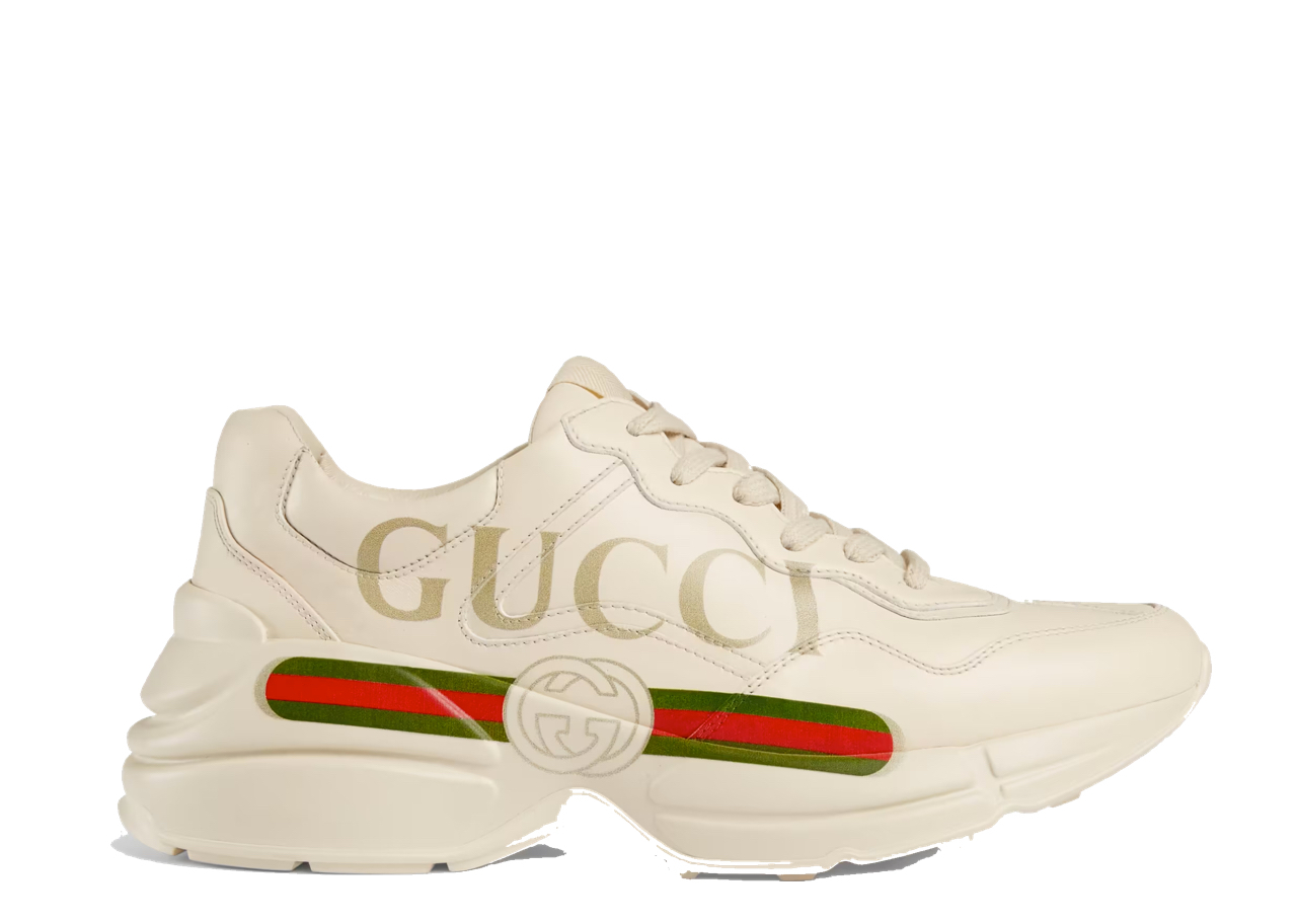 Gucci Rhyton Logo Leather Sneaker (W)