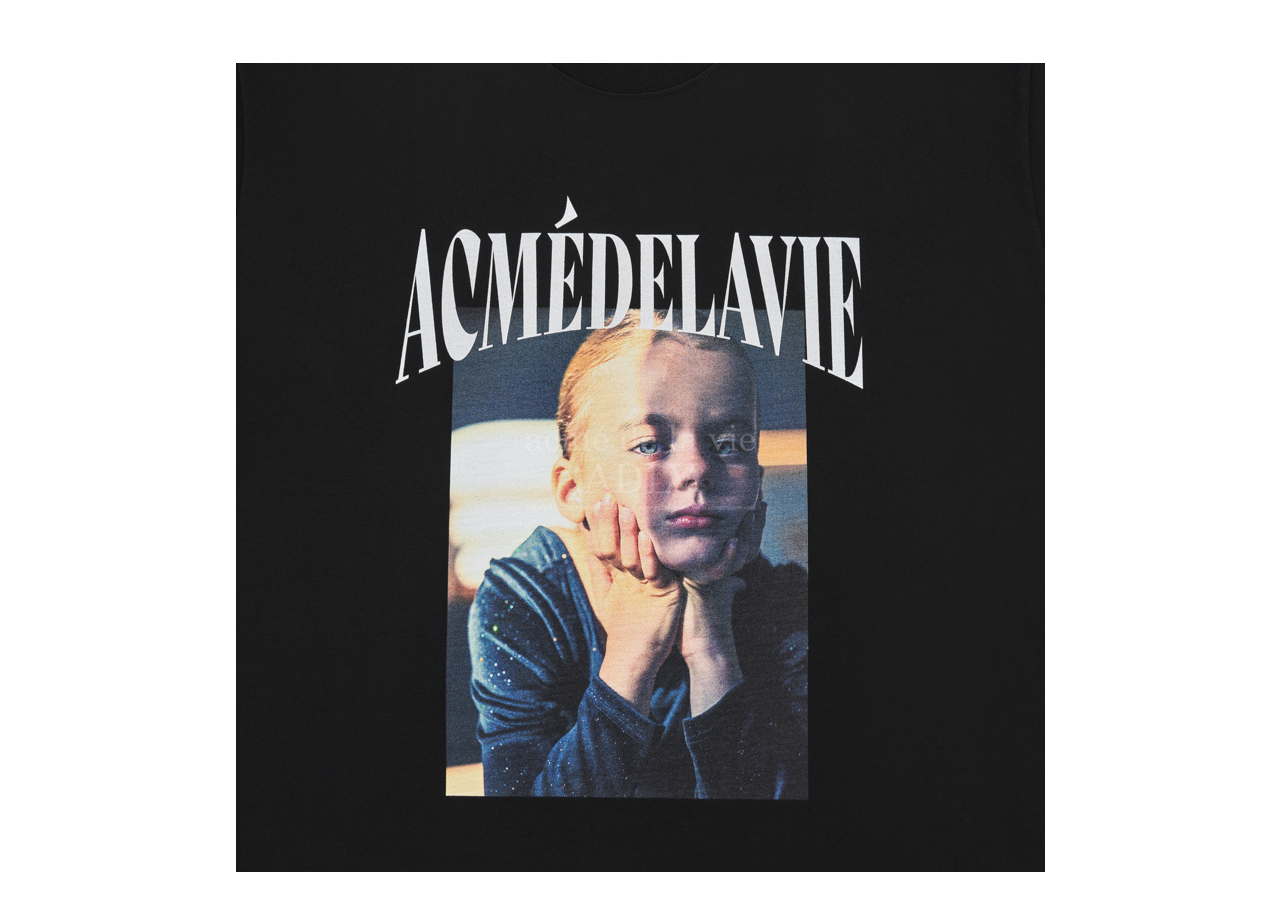 Acme De La Vie DTP Baby Face T-Shirt Window Seat Black - photo 3
