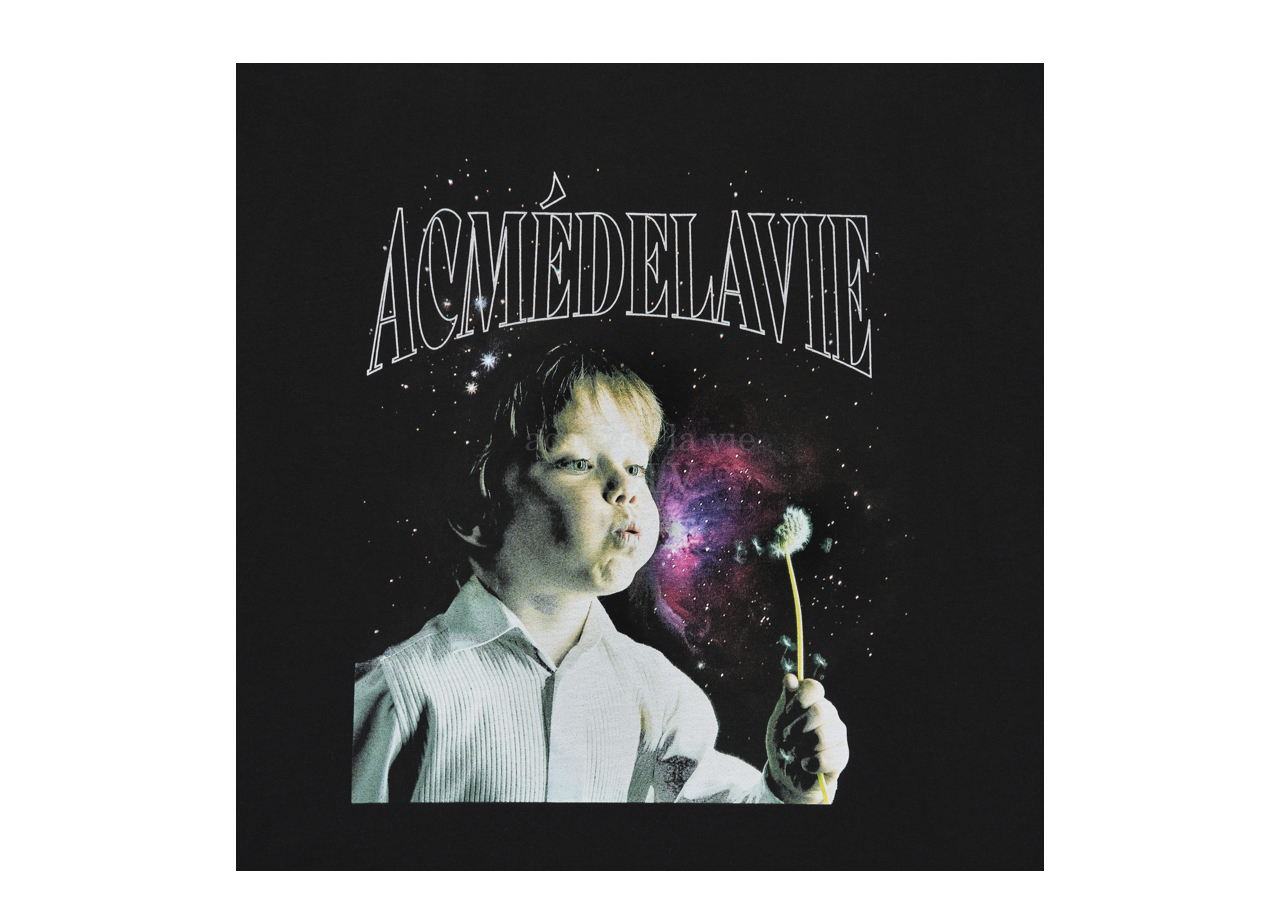 Acme De La Vie DTP Baby Face T-Shirt Dandelion Boy Black - photo 3