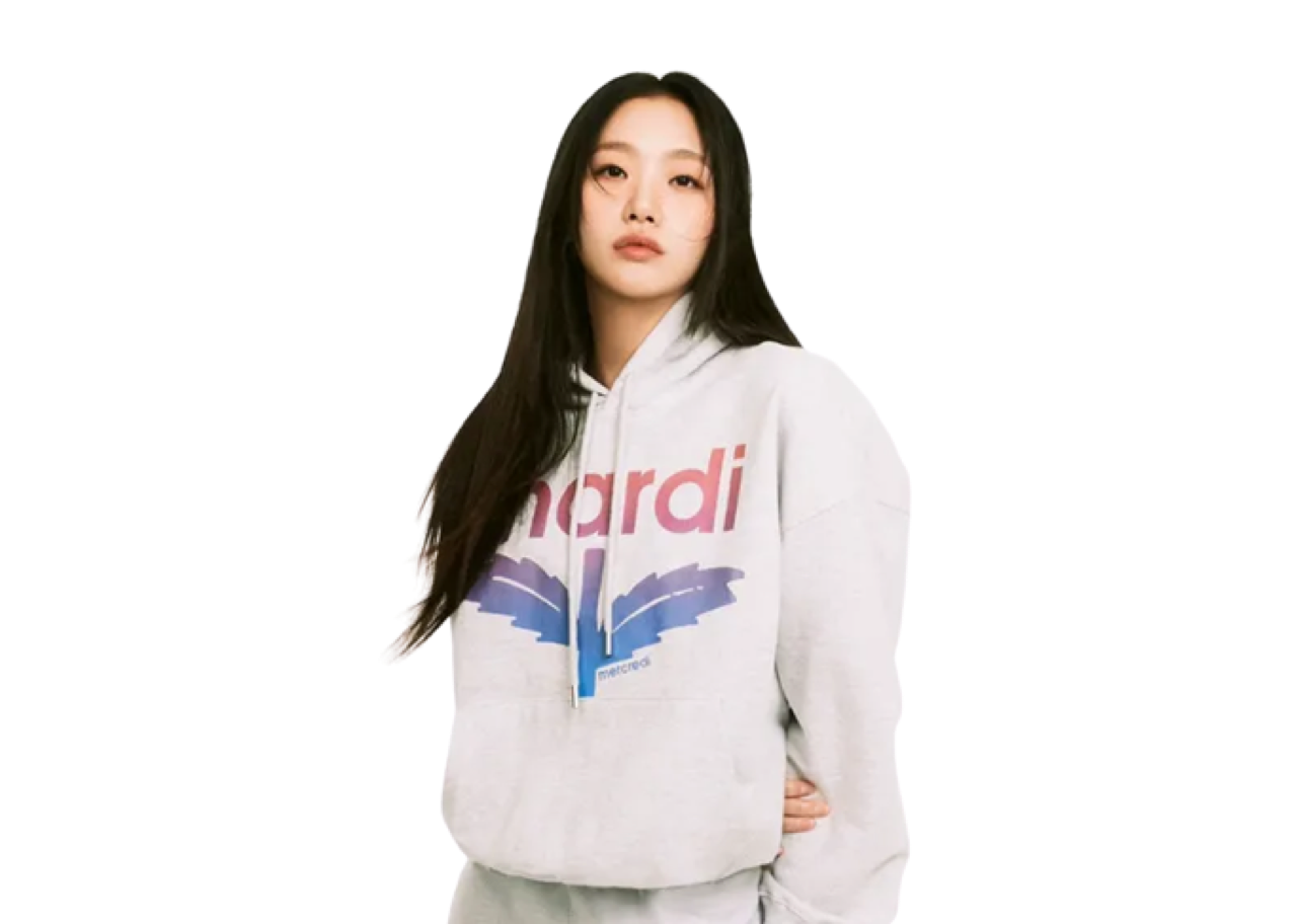 Mardi  Mercredi Hoody Bloom Gradation