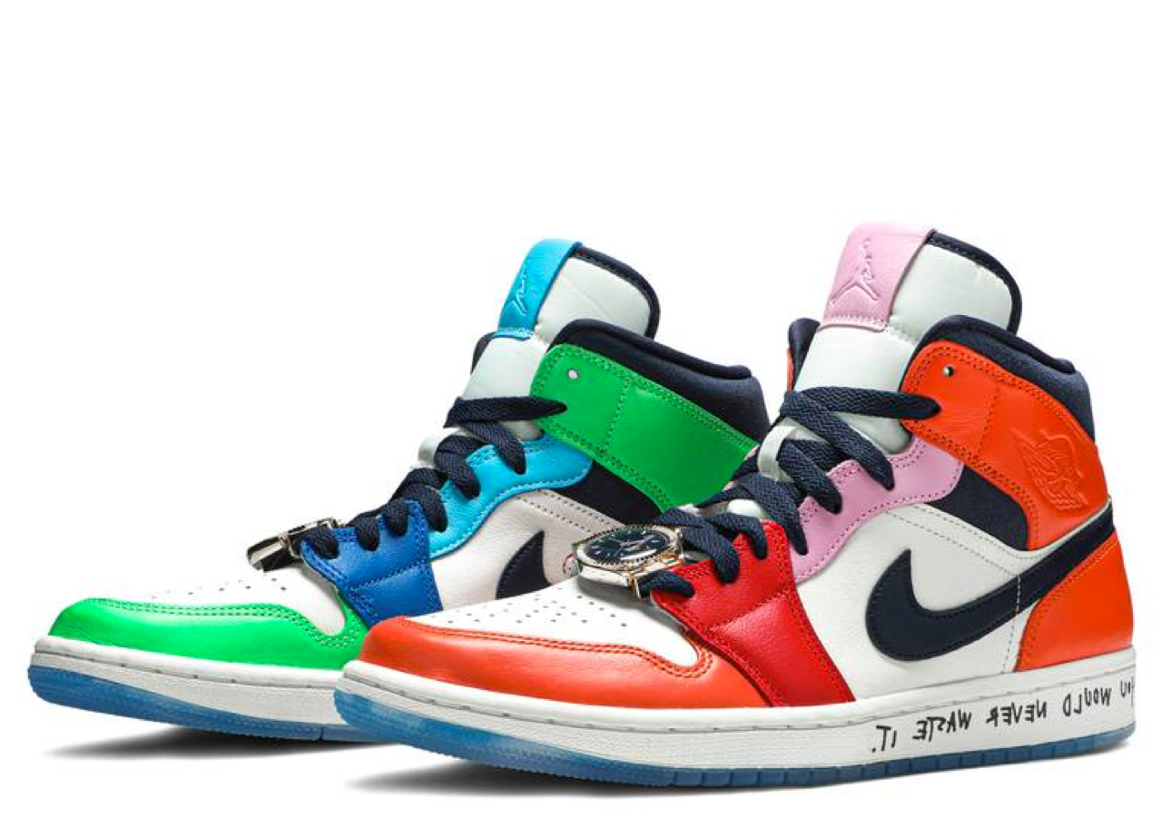Air Jordan 1 Mid SE Fearless Melody Ehsani (Women's) - photo 2