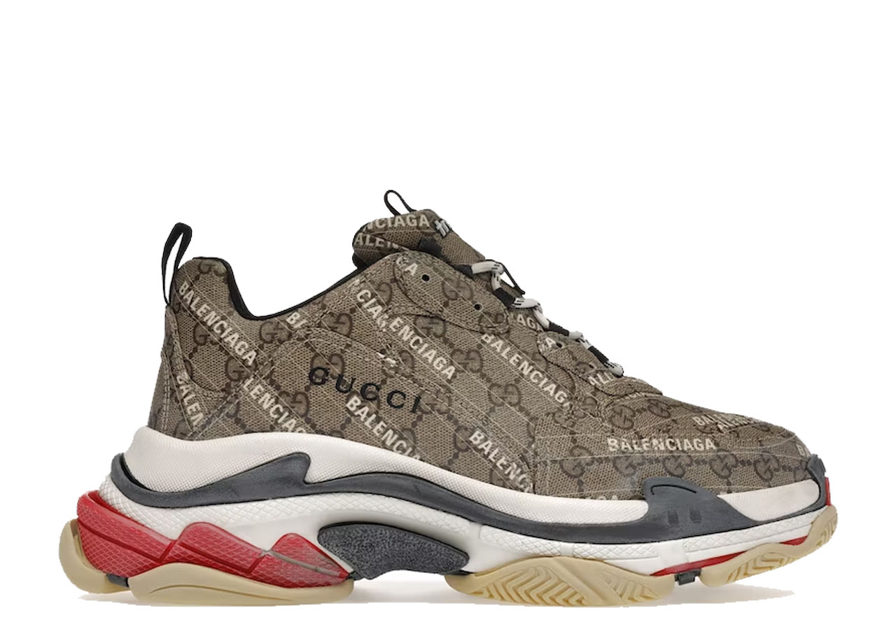 Gucci x Balenciaga The Hacker Project Triple S Beige