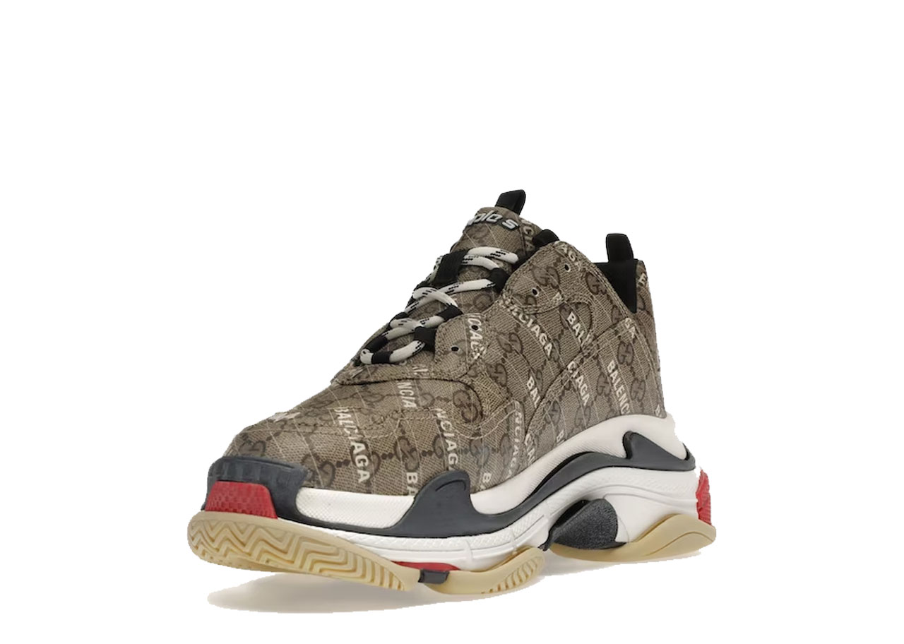 Gucci x Balenciaga The Hacker Project Triple S Beige - photo 2